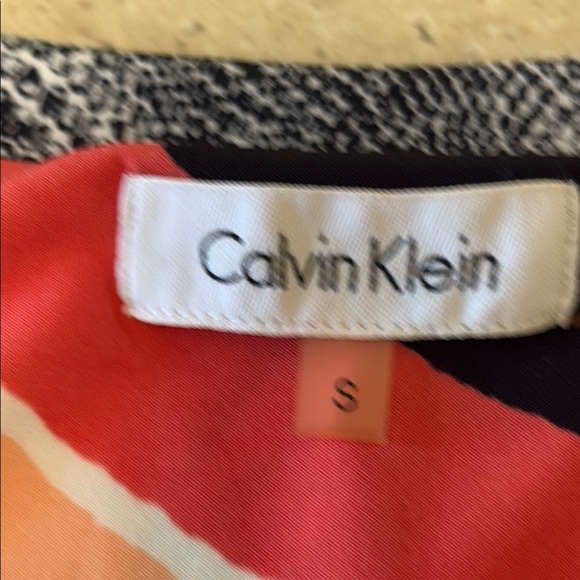 Calvin Klein Multicolor Striped Dress-NWOT-Excellent Condition - Picture 5 of 14